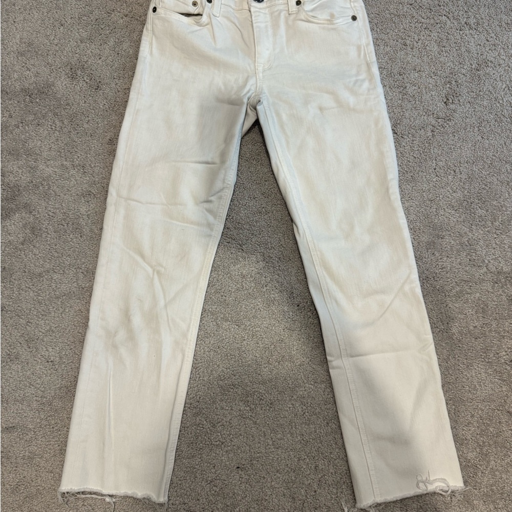 Jcrew White Jeans size 25